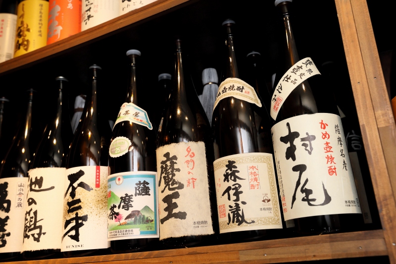 コース限定焼酎飲み放題メニュー【プレミアム】